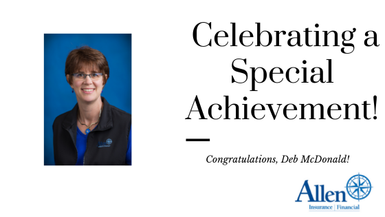 Deb Mcdonald Earns Cic Designation Allen Insurance And Financial