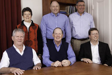 Back row, from left, Sara Montgomery, senior vice president, Allen Insurance and Financial; Mike Dufour, vice president, Allen Insurance and Financial and Ken Salvatore, principal, L.S. Robinson, Co. Front row, from left, Bruce Bicknell, president, L.S. <a title='satellite maps' href='http://www.mapmetas.com' style='text-decoration:none;' >satellite maps</a> . Robinson Co.; Gilbert Fifield, president, Allen Insurance and Financial and Brad Bicknell, principal, L.S. Robinson Co. 