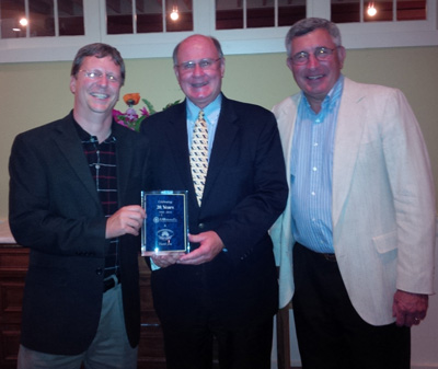 From left: Brad Bicknell, L.S. Robinson Co., Wayne McLean, Senior Vice President and COO, Concord Insurance and Ken Salvatore, L.S. Robinson Co.