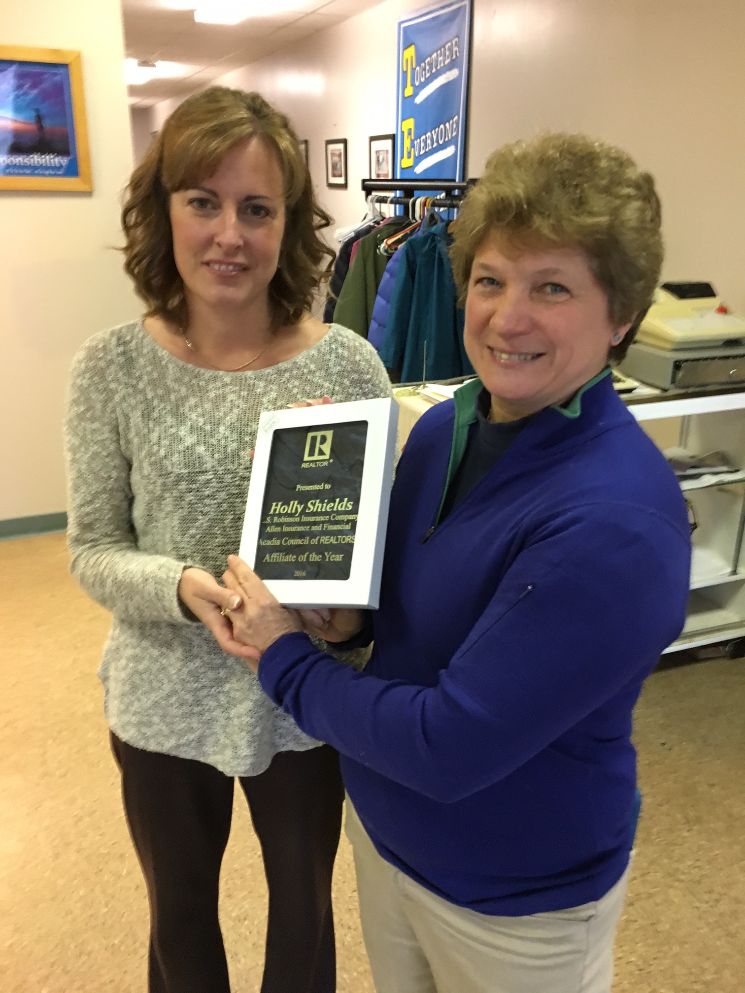 Holly Shields Honored by Acadia Council of REALTORS® Allen Insurance